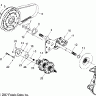 TURBO SWITCHBACK/EURO - S08PR7FS/FE Приводной вал
