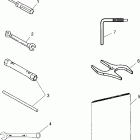 550 LX - S08ND5BS Инструмент