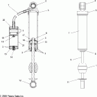 IQ CRUISER/EURO - S08PY7FS/FE Shock, rear track, internal components (7043216)