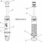 600 HO IQ F/O - S07PP6FS/FSA/FSB Shock, front track (fox / 7043244)