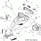 600/700 SWITCHBACK/DRAGON SWITCHBACK ALL OPTI - S08PR6/PS6/PR7/PS7 Капот