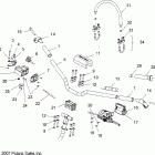 600/700 SWITCHBACK/DRAGON SWITCHBACK ALL OPTI - S08PR6/PS6/PR7/PS7 Handlebar mounting and controls