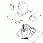 IQ CRUISER/EURO - S08PY7FS/FE Стекло ветровое