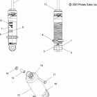 TURBO SWITCHBACK/EURO - S08PR7FS/FE Shock, front track (7043244)