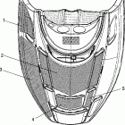 340 - S08NB3AS Капот и его части