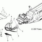 600/700 SWITCHBACK/DRAGON SWITCHBACK ALL OPTI - S08PR6/PS6/PR7/PS7 Бампер передний и поддон