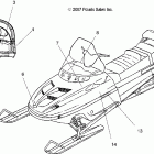 WIDETRAK LX/EURO - S08SU4BS/BE Наклейки