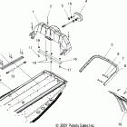 600/700 SWITCHBACK/DRAGON SWITCHBACK ALL OPTI - S08PR6/PS6/PR7/PS7 Chassis, rear / bumper, rear / snowflap / tailligh...