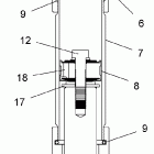 700 RMK 155 - S08PL7JS Shock, front track