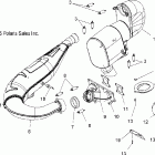 700 RMK 155 - S08PL7JS Выхлопная система