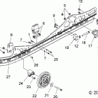 600 HO IQ/LX CLEANFIRE - S07PP6HS/HSA/HSB/PD6HS/HE Suspension, rail assembly (m-10)(iq lx)