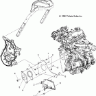 IQ CRUISER/EURO - S08PY7FS/FE Engine, mounting, rh and front