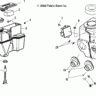 550 LX - S08ND5BS Маслянный бак , воздушный короб