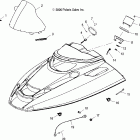 TRAIL TOURING DELUXE - S07NT5BS/BSA/BE/BEA Ветровое стекло
