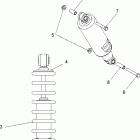 IQ SHIFT/EURO - S08PB6FS/FE Shock, front track (7043280)