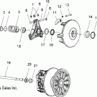 700 RMK 155 - S08PL7JS Сцепление- вариатор