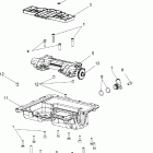 IQ CRUISER/EURO - S08PY7FS/FE Engine, oil sump
