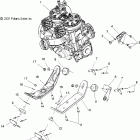 600/700 SWITCHBACK/DRAGON SWITCHBACK ALL OPTI - S08PR6/PS6/PR7/PS7 Крепление двигателя
