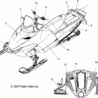 600/700 SWITCHBACK/DRAGON SWITCHBACK ALL OPTI - S08PR6/PS6/PR7/PS7 Наклейки