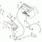 F8 Аккумулятор и лоток в сборе  (lxusg)