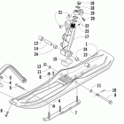 Bearcat Z1 XT LTD Лыжа (wlusr)
