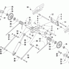 CFR 1000 Задняя подвеска , задний рычаг