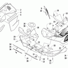 600 Sno Pro Обтекатель и передний бампер