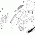 TZ1 TURBO LXR Передний бампер, Лобовое стекло  (txusn)