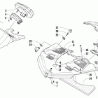 TZ1 Передняя консоль  (lxusn / lxosn)