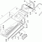 Crossfire 600 Тоннель, задний бампер, задний фонарь