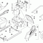 TZ1 Задний бампер, фонарь  (lxusn)