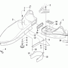 M8 HCR Воздухозаборник