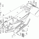 500 Sno Pro Задний бампер и брызговик