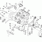 F5 LXR Опора двигателя и вариатор