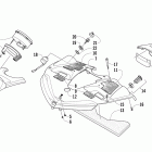 Bearcat Z1 XT Передняя консоль и  спидометр (wtusg / wtusl)