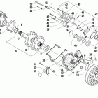 Z1 Turbo EXT Вал привода трака