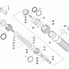 500 Sno Pro Передний амортизатор