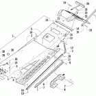 CFR 1000 Тоннель, задний бампер, задний фонарь