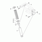Sno Pro 120 Передний амортизатор