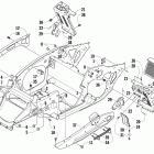 Crossfire 600 Передняя рама и подножки