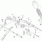 Z1 IPM Задняя подвеска, передний Амортизатор  (efusg)