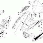 TZ1 TURBO LXR Передний бампер, Лобовое стекло  (tlusg / tlosg)