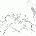 F570 Задняя подвеска , амортизатор