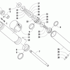 Crossfire 800 Передняя подвеска,  Амортизатор  (spusw / sposw / ...