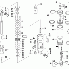 600 Sno Pro Задняя подвеска задний амортизатор  (prusg / prosg...