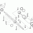 F8 Задняя подвеска ,задний амортизатор