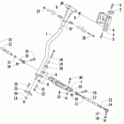Sno Pro 600 Руль, (рулевая колонка)