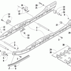 CFR 1000 Рельс скольжения и гусеница