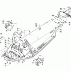 F8 Sno Pro Задний бампер и брызговик