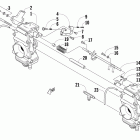 Sno Pro 600 Карбюратор - внешние части  (prusg / prosg)